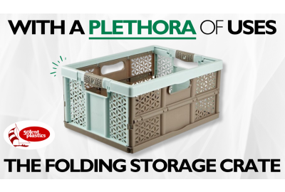 The folding storage crate