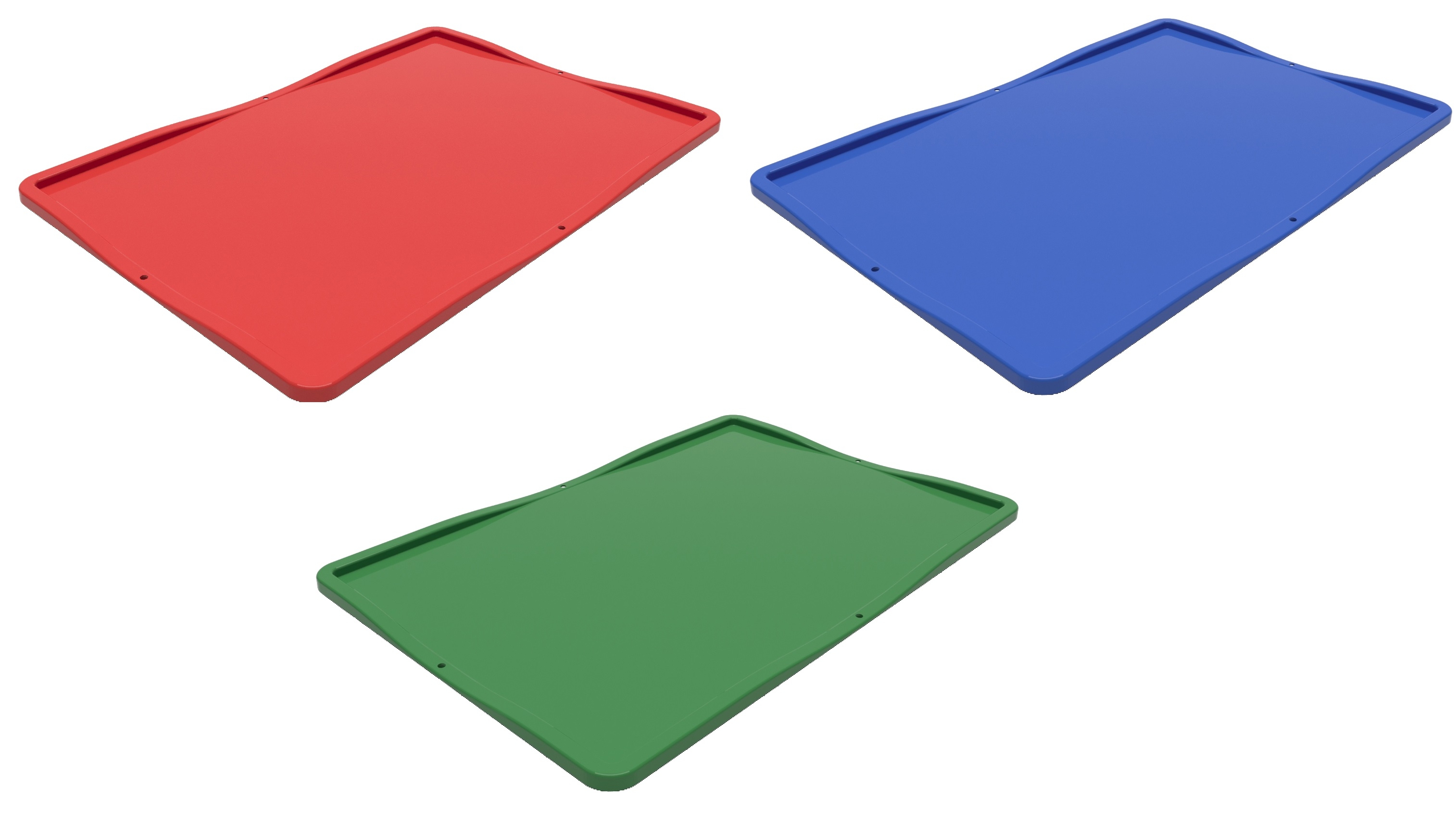 Colour Drop on Lid for 600x400 Euronorm Euro Container